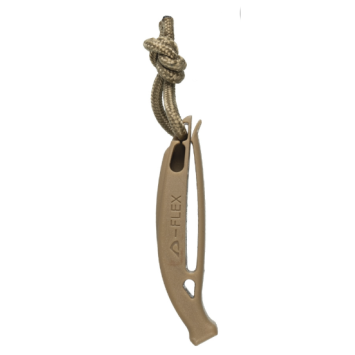 Sifflet tactique MIL-TEC coyote vue de profil