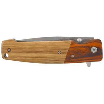 Couteau pliant  JKR0795 Manche en bois et lame de 87 mm en acier inoxydable 3Cr13MoV