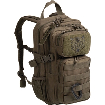 Sac à dos Enfant US Assault 14L MIL-TEC vert vue de face