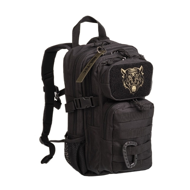 Sac à dos Enfant US Assault 14L MIL-TEC poches latérales filet pour gourde, poignée de transport, sangles de compression