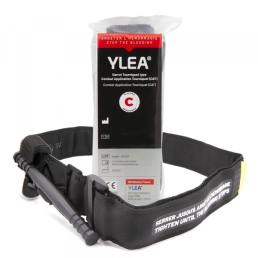 Garrot tourniquet tactique YLEA Usage une main + étiquette heure