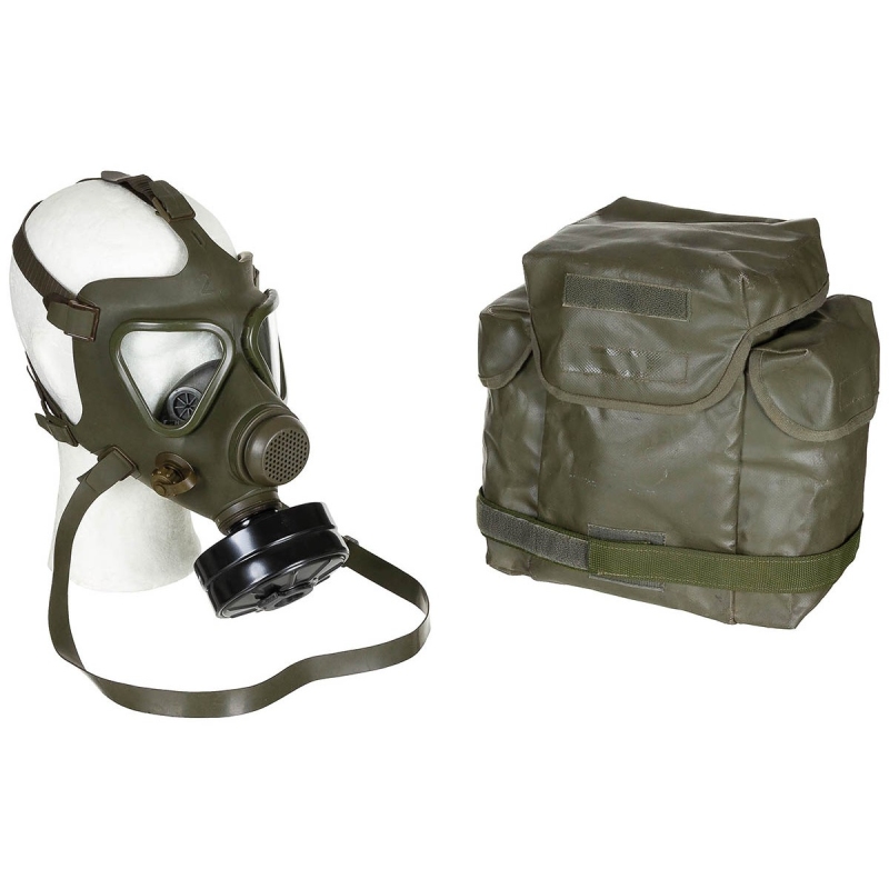 Masque à gaz  surplus militaire autrichien Dräger olive occasion