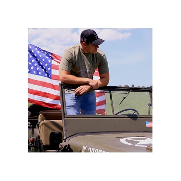 T-shirt Willys Jeep vintage au style militaire rétro du S au 2XL