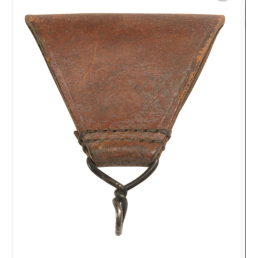Passant de ceinture Armée Française en cuir triangle occasion