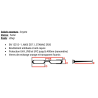 Lunettes tactiques Apache SWISSEYES Kit 3 verres : fumé monté, orange et transparent fournis.