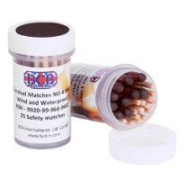 Allumettes tempête BCB x25 – Approuvées OTAN, boîtier étanche