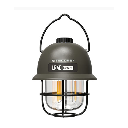 Lanterne Nitecore LR40 rechargeable USB-C rétro multifonction 100 lumens