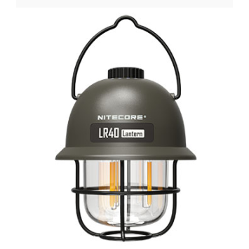 Lanterne Nitecore LR40 rechargeable USB-C rétro multifonction 100 lumens