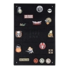Panneau velcro patch 101 INC 50 × 75 cm noir