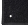 Panneau velcro patch 101 INC 50 × 75 cm noir 4 œillets de suspension
