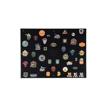 Panneau Velcro pour patchs Patch Wall Large noir 100 × 75 cm