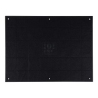 Panneau Velcro pour patchs 101 INC Large, format noir 100 × 75 cm