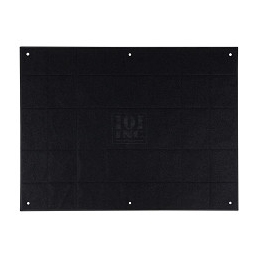Panneau Velcro pour patchs 101 INC Large, format noir 100 × 75 cm