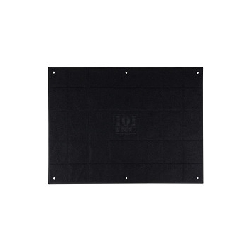 Panneau Velcro pour patchs 101 INC Large, format noir 100 × 75 cm