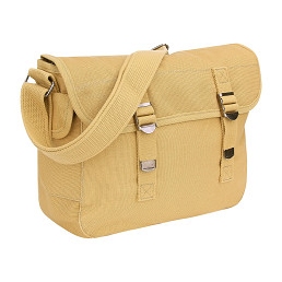musette en toile style US esprit militaire ancien