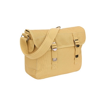 musette en toile style US esprit militaire ancien