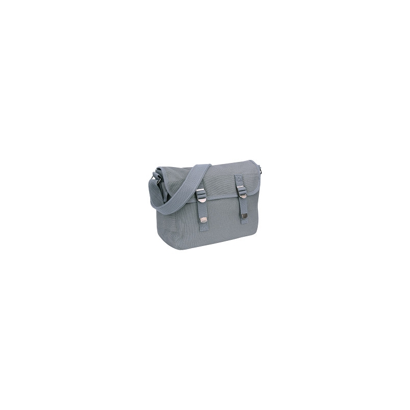 Musette en toile style US 10Litres gris  32 × 12 × 24 cm