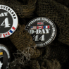 Badge D-Day 44 Pin's 5 Beaches Fostex WWII Series