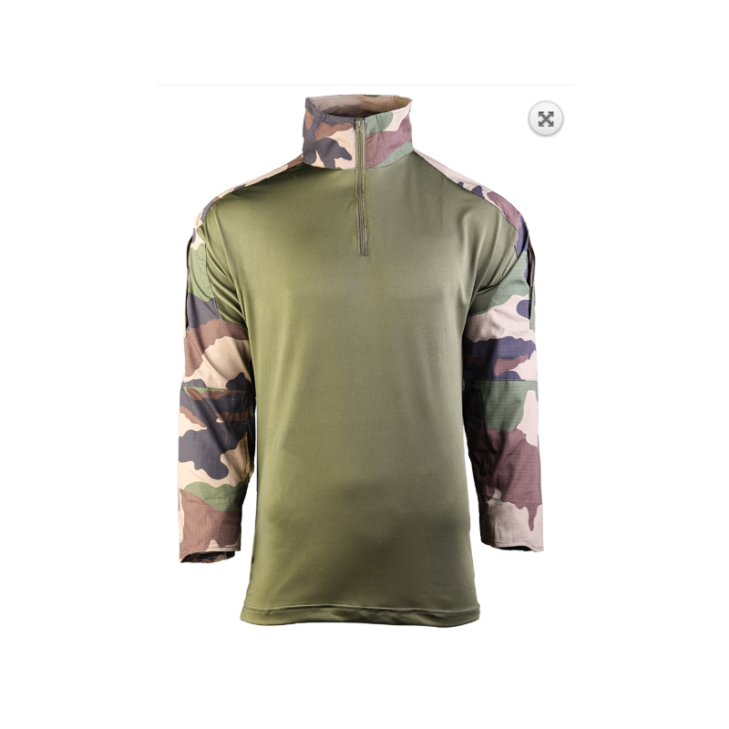UBAS (Under Body Armour Shirt : chemise portée sous protection balistique ou gilet tactique).