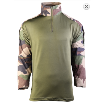 UBAS (Under Body Armour Shirt : chemise portée sous protection balistique ou gilet tactique).