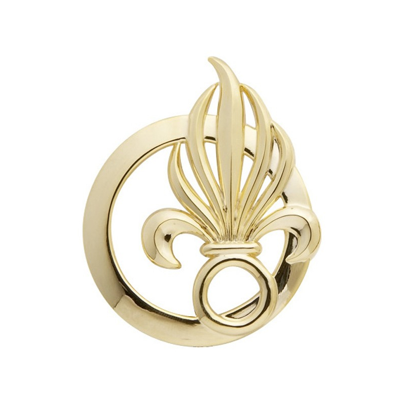 Insigne de béret Légion doré — Métal sur épingle