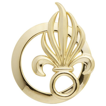 Insigne de béret Légion doré — Métal sur épingle