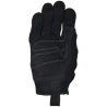 Gants anti-coupure piqûre cuir Paume renforcée en cuir synthétique pour améliorer la tenue en main.