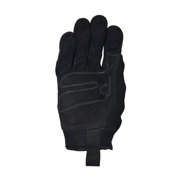 Gants anti-coupure piqûre cuir Paume renforcée en cuir synthétique pour améliorer la tenue en main.