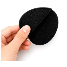 écusson rond en PVC / rubber Légion étrangère velcro fond vert ou noir