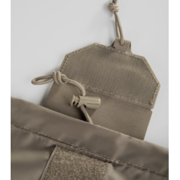 Poche de délestage GK DutyCall Volume réglable grâce aux élastiques latéraux.