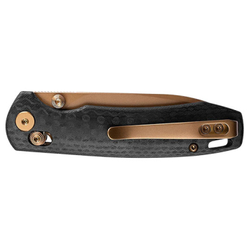 Couteau pliant Trivisa Dragonfly-CG Crossbar Lock : verrouillage ambidextre pratique sur un couteau pliant.