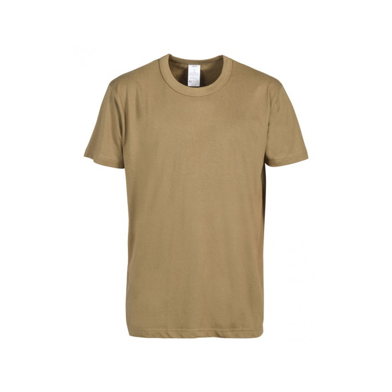 T-shirt militaire coyote OPS 100% coton 165 g/m²