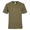 T-shirt militaire vert 100% coton 165 g/m²manches courtes, col rond
