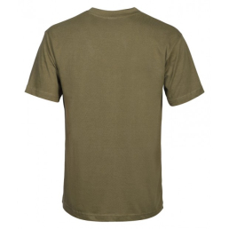 T-shirt militaire vert 100% coton vert militaire / vert olive manches courtes, S à 3XL