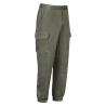 Pantalon F2 Treillis satin Vert  Zip, renforts genoux, bas élastiqués, CityGuard