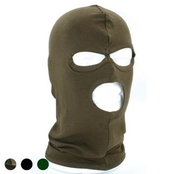 Cagoule militaire 3 trous coton en 100 % coton Camouflage CE