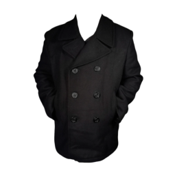 Caban US Navy Mil-Tec noir Doublure : 100 % polyester, entièrement matelassée