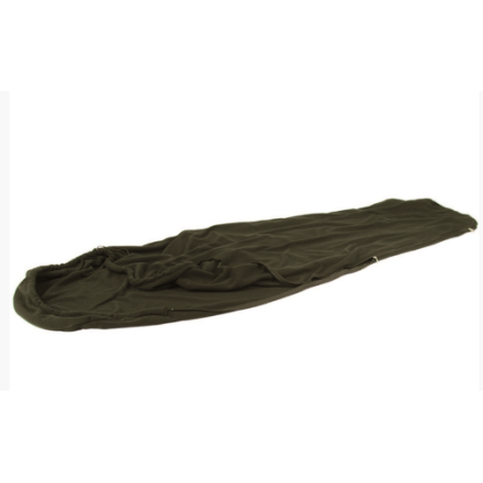 doublure de sac de couchage et utilisable seul comme couchage léger par temps chaud ou comme couverture.