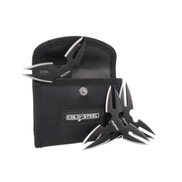 Étoiles de lancer x3 COLD STEEL Lot de 3 étoiles de lancer identiques