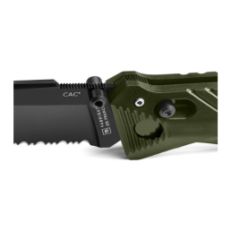 Couteau CAC Serration TB Outdoor couteau pliant de terrain polyvalent pour les usages  outdoor et professionnels.