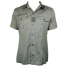 Chemisette Armée Française, surplus militaire d’occasion 65% coton / 35% polyester