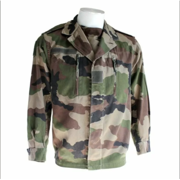 veste f2 occasion pattes d’épaules, emplacements grade et bande patronymique selon arrivage