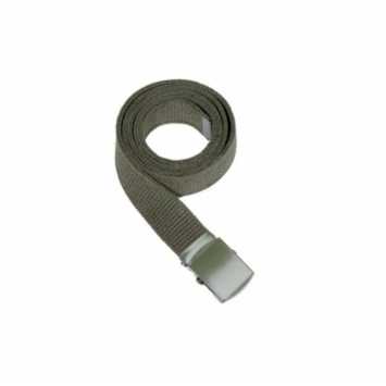 Ceinture militaire en toile 100 % coton Largeur : 3,2 cm