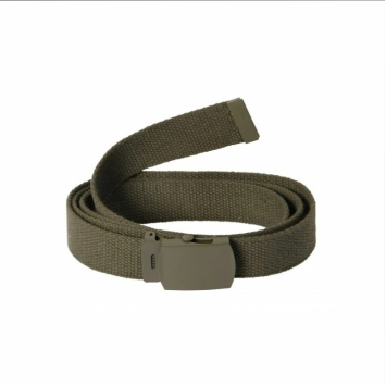 ceinture US toile 100% coton Boucle : verte