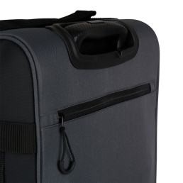 2 bretelles confort avec poche extérieure zippée de rangement