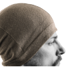 380 g/m² : 34 % polyamide recyclé, 32 % polyester, 27 % laine mérinos, 7 % élasthanne.