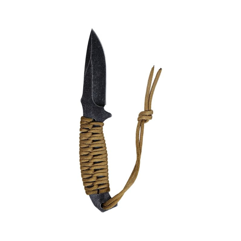 Couteau Ironblade lame fixe, Finition de lame : vieux fusil