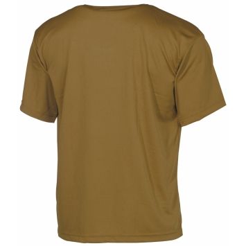 T-SHIRT RESPIRANT tan