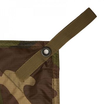 Bâche ripstop camo CE 3 m x 2 m coin