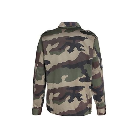 Veste Militaire Style F2 Avec Drapeaux Allemands - 4 Poches Pratique - Taille Regular - Couleur Kaki